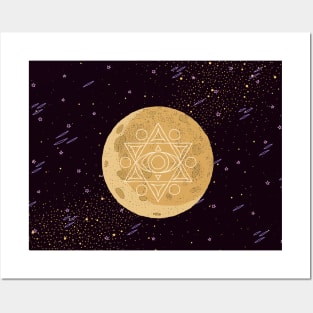 Magic Moon Posters and Art